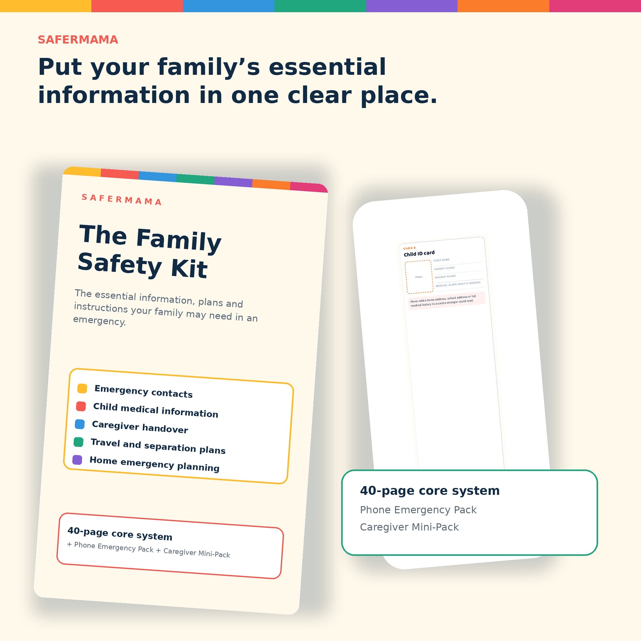 The SaferMama Family Safety Kit