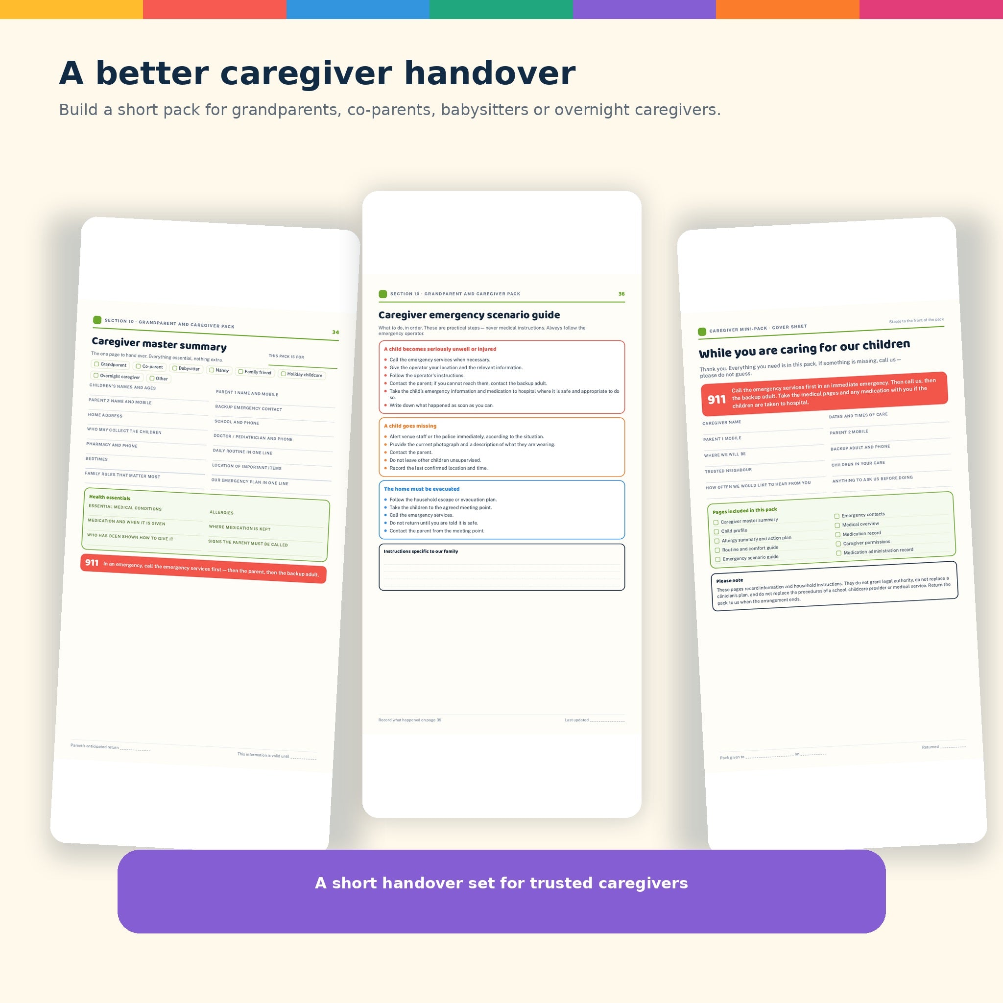 Caregiver Mini-Pack